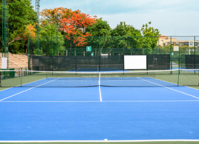 Cape May County Tennis Court Construction