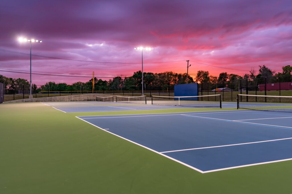 Gloucester County Tennis Court Construction 2