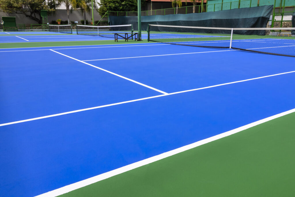 Salem County Tennis Court Construction