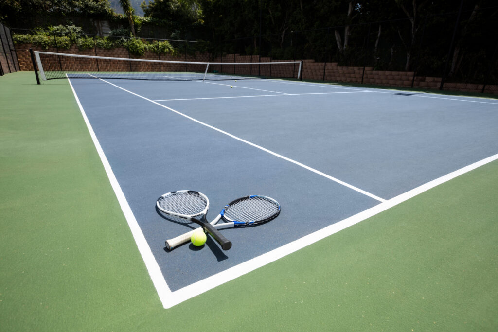 Cape May County Tennis Court Construction
