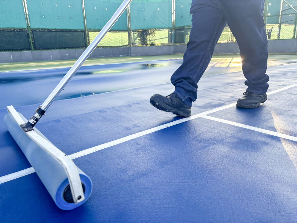 Chester County Tennis Court Construction