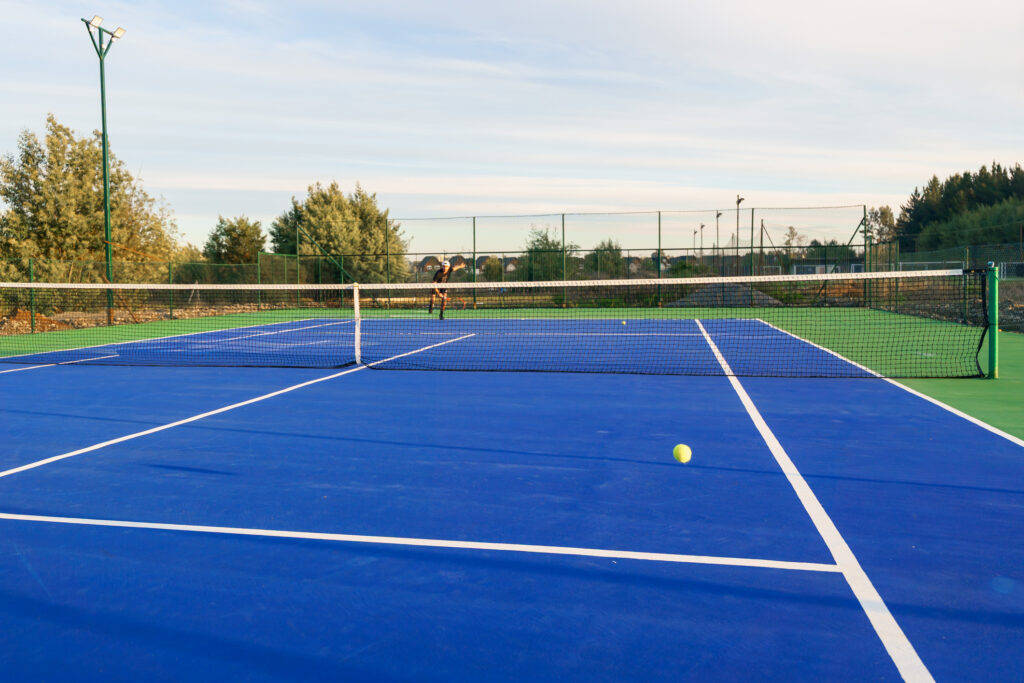 Montgomery County Tennis Court Construction